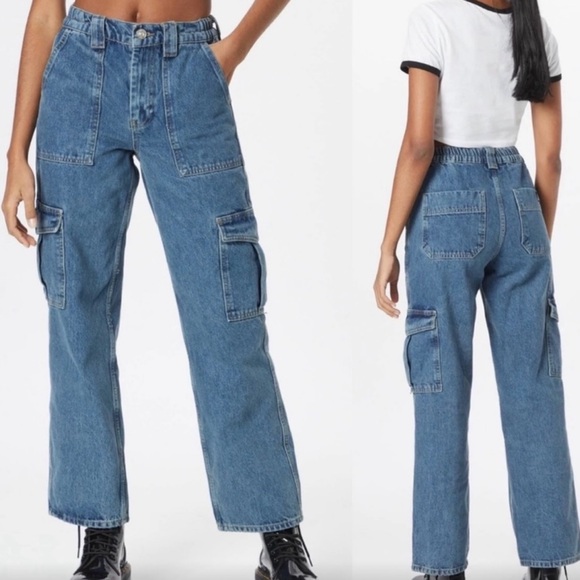 BDG Urban Outfitters Skate Carpenter Cargo Jeans 28 - Picture 2 of 12